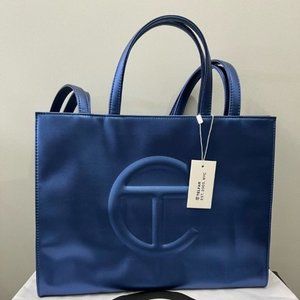 NWT Telfar Medium tote Cobalt Shopping Bag